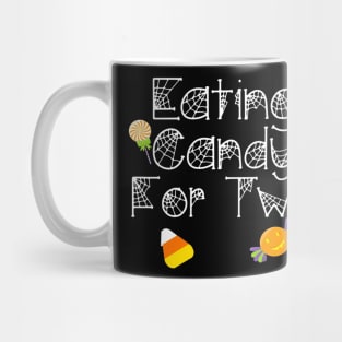 Eating Candy for Two TShirt Expecting Mothers Halloween Mug